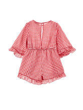Load image into Gallery viewer, Vichy muslin jumpsuit