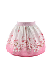 Load image into Gallery viewer, Cotton skirt with flower print