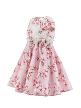 Load image into Gallery viewer, Peach blossom flared dress