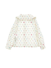 Load image into Gallery viewer, Shirt with decorated collar and jewel print