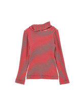Load image into Gallery viewer, Striped turtleneck sweater