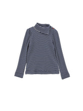 Load image into Gallery viewer, Striped turtleneck sweater