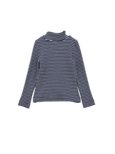 Load image into Gallery viewer, Striped turtleneck sweater