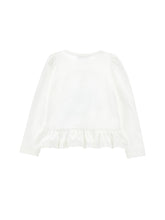 Load image into Gallery viewer, T-shirt with print and ruffles