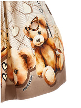Load image into Gallery viewer, Teddy bear gabardine skirt