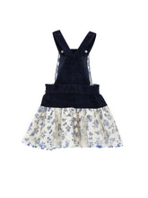 Load image into Gallery viewer, Velvet overall skirt