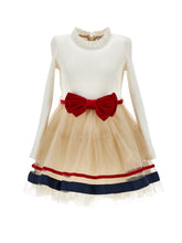 Load image into Gallery viewer, Dress with bow & tulle