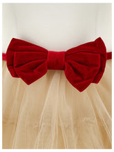 Load image into Gallery viewer, Dress with bow & tulle