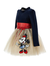 Load image into Gallery viewer, Minnie tulle & bow dress