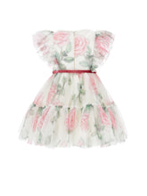 Load image into Gallery viewer, Tulle dress with flowers
