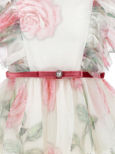 Load image into Gallery viewer, Tulle dress with flowers