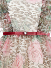 Load image into Gallery viewer, Tulle dress with flowers