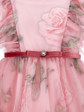Load image into Gallery viewer, Tulle dress with flowers