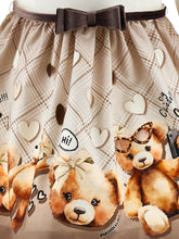 Load image into Gallery viewer, Teddy bear dress with collar