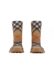 Load image into Gallery viewer, Burberry Unisex Check Rubber Marsh High Boots - Toddler
