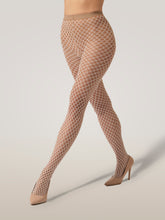 Load image into Gallery viewer, Velvet Net Illusion Tights