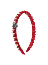 Load image into Gallery viewer, Sequin and pearl headband