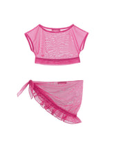 Load image into Gallery viewer, Stretch tulle swimsuit cover