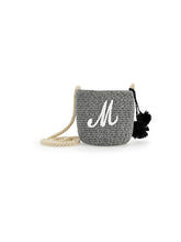 Load image into Gallery viewer, Straw bucket bag pom pom