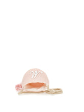 Load image into Gallery viewer, Straw bucket bag pom pom