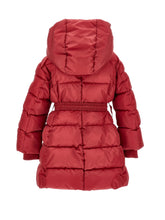 Load image into Gallery viewer, Down jacket with belt and hood