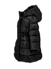 Load image into Gallery viewer, Down jacket with belt and hood