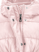 Load image into Gallery viewer, Down jacket with belt and hood