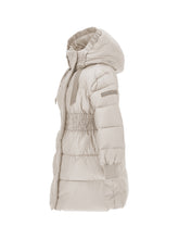 Load image into Gallery viewer, Long down jacket with hood