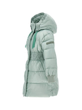 Load image into Gallery viewer, Long down jacket with hood