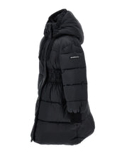 Load image into Gallery viewer, Long down jacket with hood