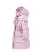 Load image into Gallery viewer, Long down jacket with hood