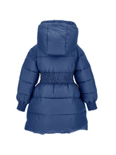 Load image into Gallery viewer, Long down jacket with hood