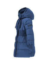 Load image into Gallery viewer, Long down jacket with hood