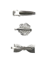 Load image into Gallery viewer, Crystal Flower Jewelry Clips