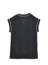 Load image into Gallery viewer, Monnalisa vest with logo buttons