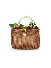 Load image into Gallery viewer, Wicker trunk bag