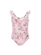 Load image into Gallery viewer, Peach blossom one-piece swimsuit