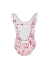 Load image into Gallery viewer, Peach blossom one-piece swimsuit