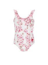 Load image into Gallery viewer, Peach blossom one-piece swimsuit