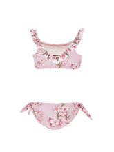 Load image into Gallery viewer, Peach blossom two-piece swimwear