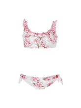 Load image into Gallery viewer, Peach blossom two-piece swimwear