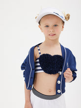 Load image into Gallery viewer, Two-piece swimsuit with heart