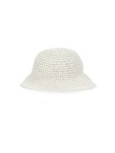 Load image into Gallery viewer, Straw hat with hearts