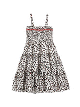 Load image into Gallery viewer, Animal Print Muslin Sundress