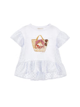 Load image into Gallery viewer, Maxi T-shirt sangallo lace