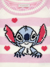 Load image into Gallery viewer, Striped Sweater with Stitch