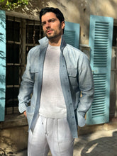 Load image into Gallery viewer, Reversible linen shirt Man