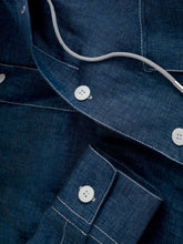 Load image into Gallery viewer, Camicia Cappuccio Denim