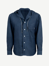 Load image into Gallery viewer, Camicia Cappuccio Denim