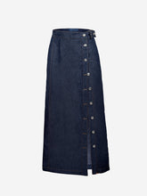 Load image into Gallery viewer, Long Denim Skirt